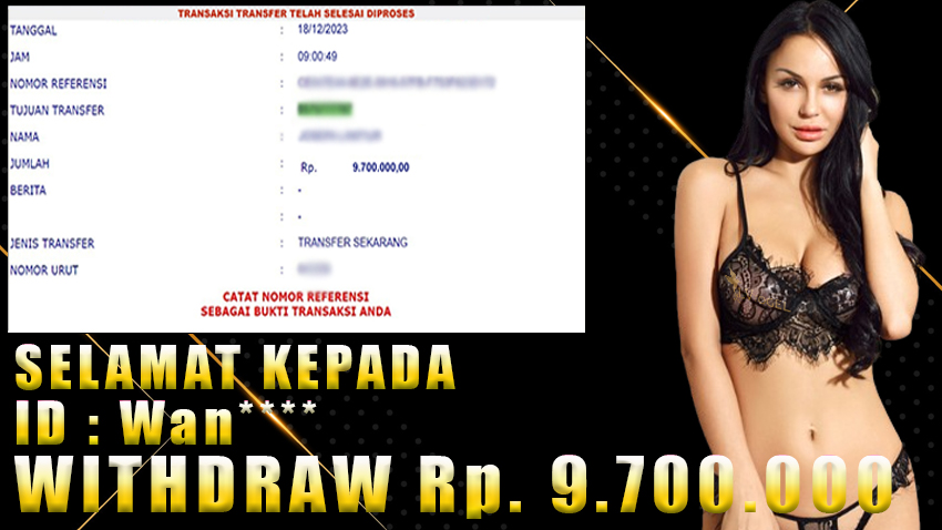 LVTOGEL JACKPOT SANTA’S WONDERLAND Rp. 9.700.000 BAYAR LUNAS