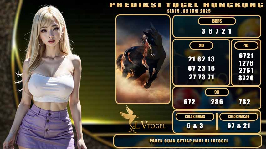 PREDIKSI TOGEL LVTOGEL SENIN, 09 JUNI 2025