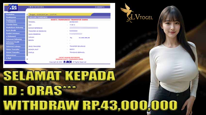 LVTOGEL MAXWIN GATES OF GATOT KACA 1000 Rp.43.000.000,00 BAYAR LUNAS