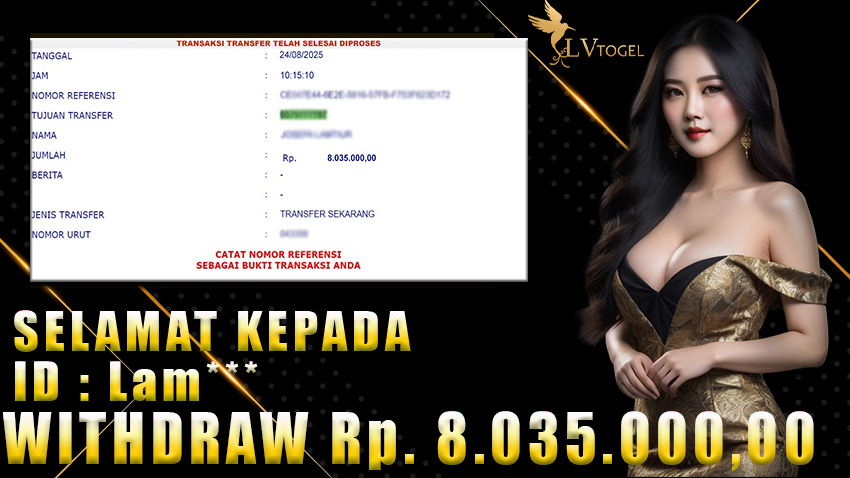 LVTOGEL MAXWIN WILD BOUNTY SHOWDOWN Rp. 8.035.000,00 BAYAR LUNAS