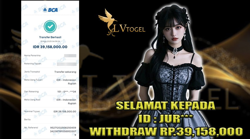 bukti kemenangan lvtogel 25 AGUSTUS