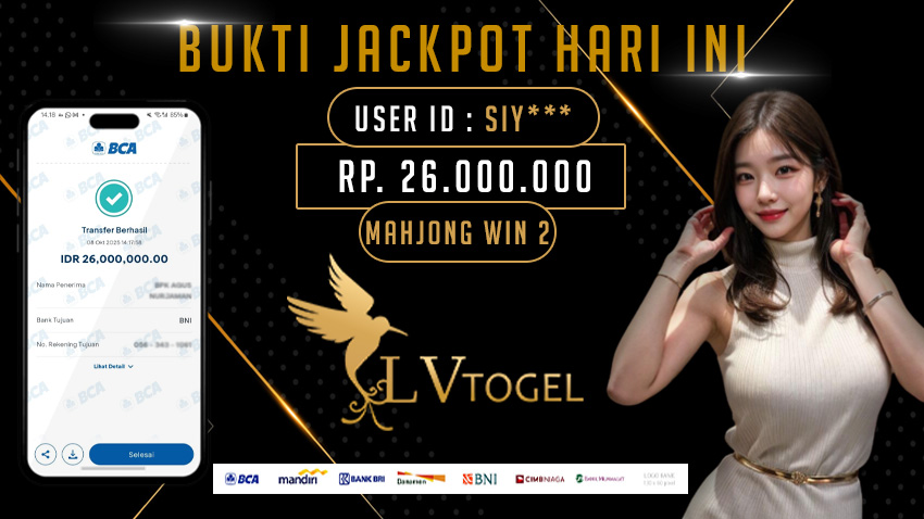 LVTOGEL MAXWIN MAHJONG WINS 2 Rp. 26.000.000,00 BAYAR LUNAS