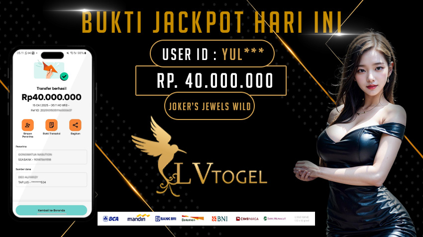 LVTOGEL MAXWIN JOKER’S JEWELS WILD Rp. 40.000.000,00 BAYAR LUNAS