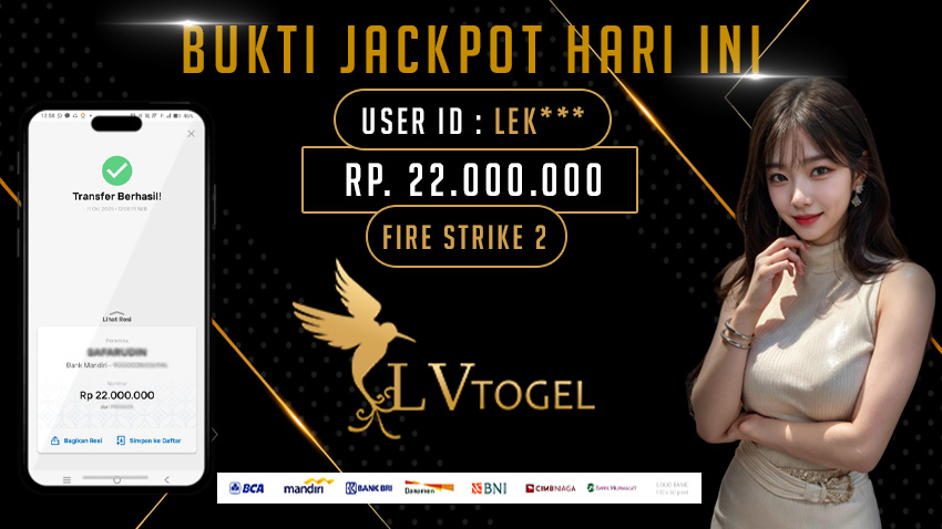 LVTOGEL MAXWIN FIRE STRIKE 2 Rp. 22.000.000,00 BAYAR LUNAS