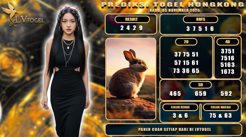 PREDIKSI TOGEL HONGKONG LVTOGEL RABU, 05 NOVEMBER 2025
