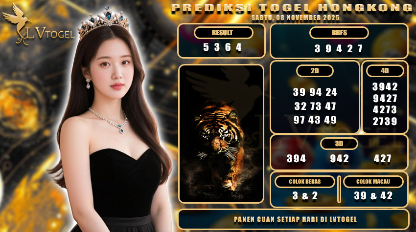 PREDIKSI TOGEL HONGKONG LVTOGEL SABTU, 08 NOVEMBER 2025