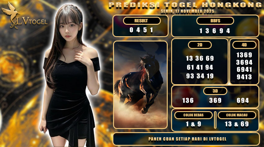 PREDIKSI TOGEL HONGKONG LVTOGEL SENIN, 17 NOVEMBER 2025