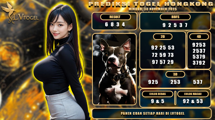 PREDIKSI TOGEL HONGKONG LVTOGEL MINGGU, 30 NOVEMBER 2025