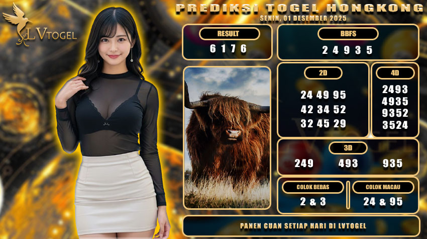 PREDIKSI TOGEL HONGKONG LVTOGEL SENIN, 01 DESEMBER 2025