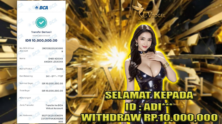 LVTOGEL MAXWIN WILD BANDITO Rp.10.000.000,00 BAYAR LUNAS